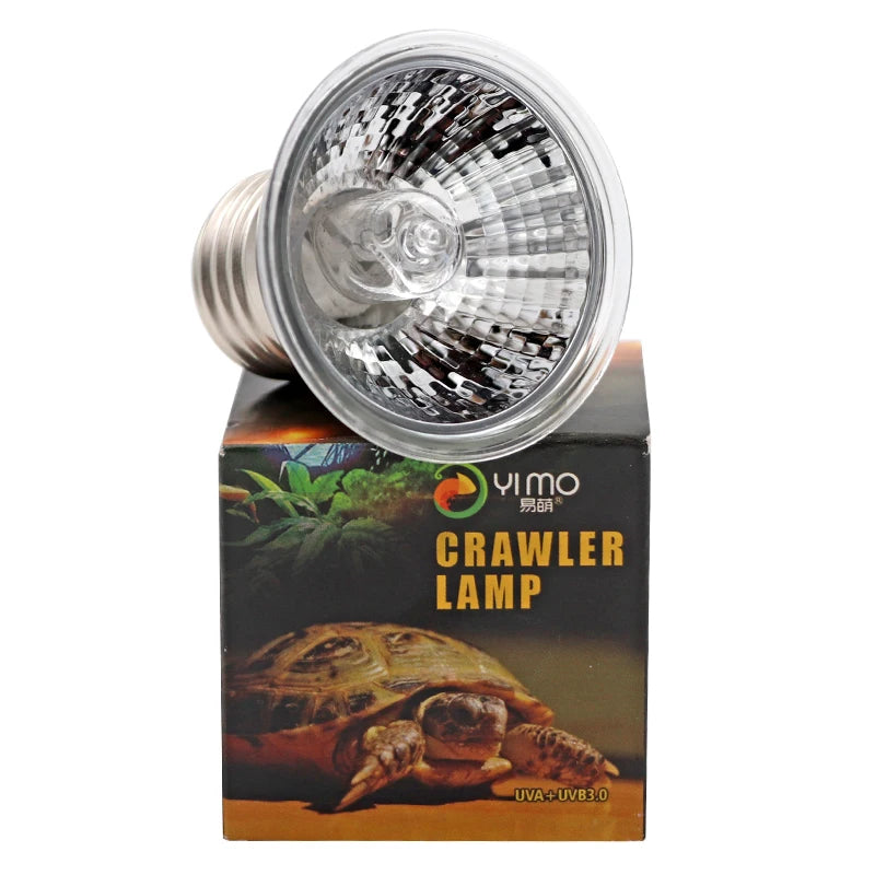 Reptile Lamp 25/50/75W UVA+UVB 3.0 Pet Heat Lamp Bulb Turtle Basking