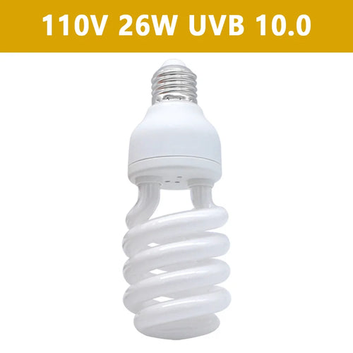 UVB 5.0 10.0 Reptile Heating Lamp 13W /26W UV Energy Saving Bulb
