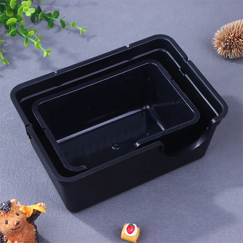 Reptile Hiding Cave Multi-Species Small Pet Cave, Hide Box for Amphibians, Insects & Arachnids, Easy to Clean Habitat Accessory