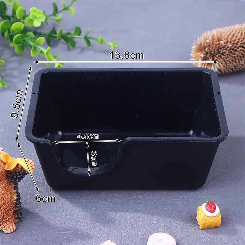 Reptile Hiding Cave Multi-Species Small Pet Cave, Hide Box for Amphibians, Insects & Arachnids, Easy to Clean Habitat Accessory