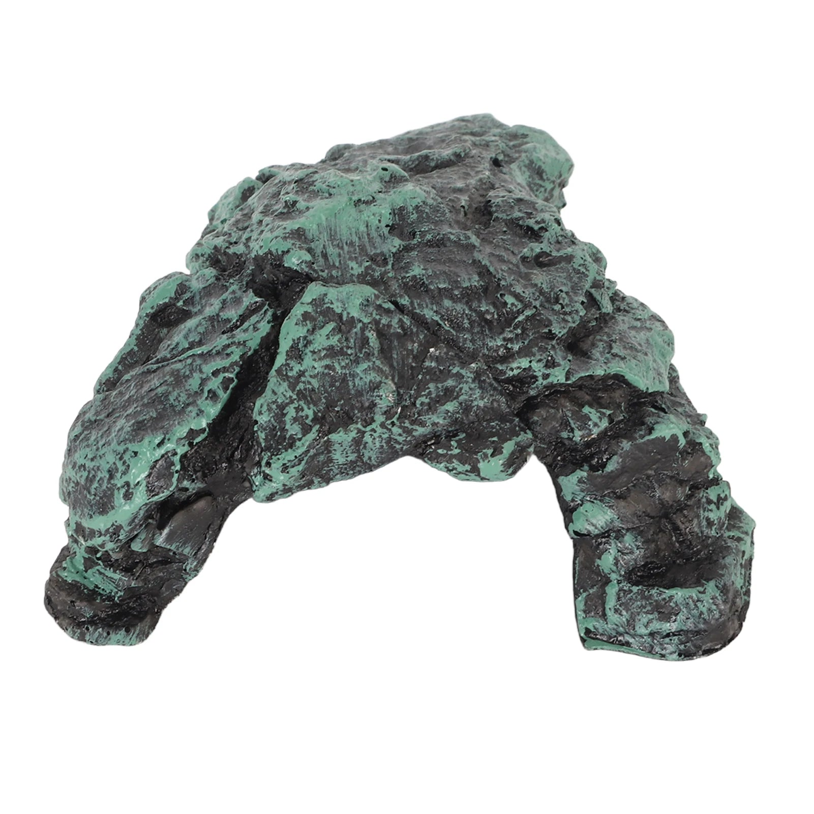 Reptile Rock Hide Cave Simulation Realistic Safe Comfortable Resin Rock Hideout for Terrarium Decoration