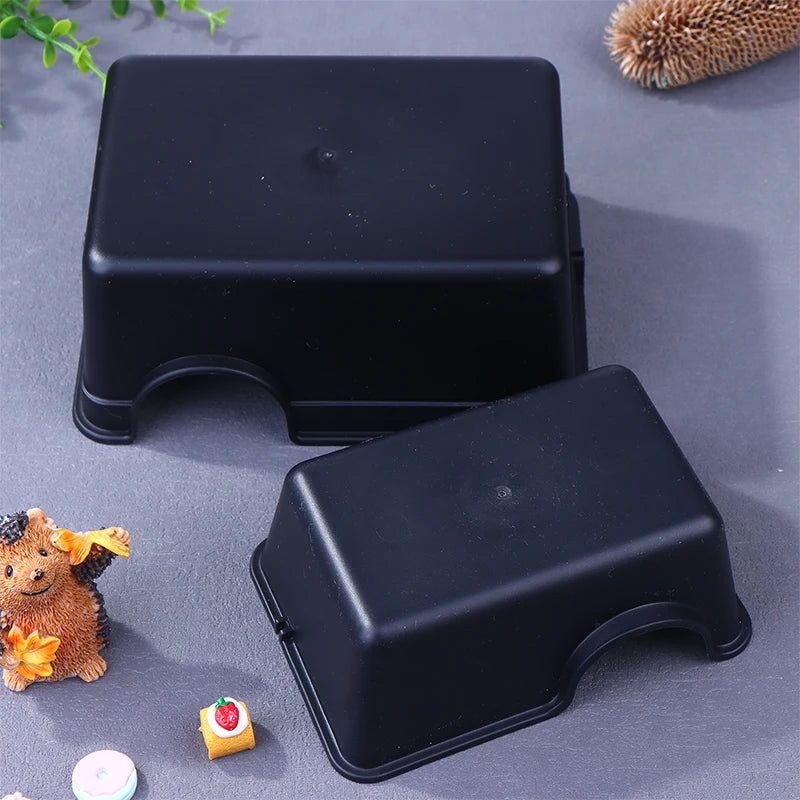 Reptile Hiding Cave Multi-Species Small Pet Cave, Hide Box for Amphibians, Insects & Arachnids, Easy to Clean Habitat Accessory