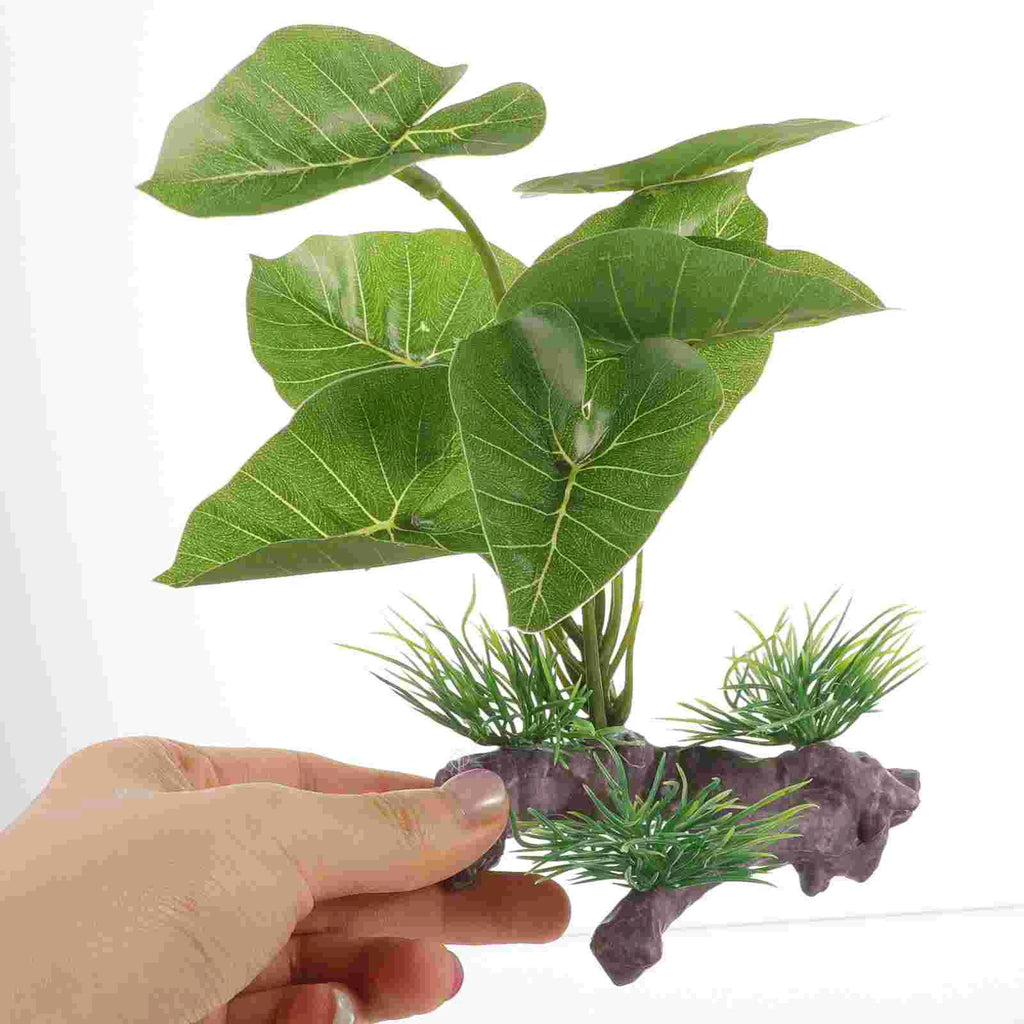 Aquarium Simulation Plant Aquatic Plants Artificial Aquarium Plant Realistic Reptile Terrariums Plants Fish Tank Decoration