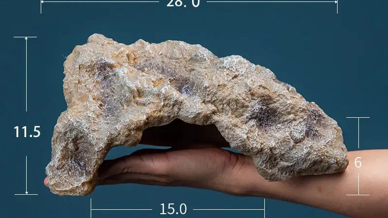 Resin Rock Reptile Hideout,Desert-Style Cave Shelter for Palace Guard Lizards and Horned Frogs,Terrarium Refuge and Landscaping