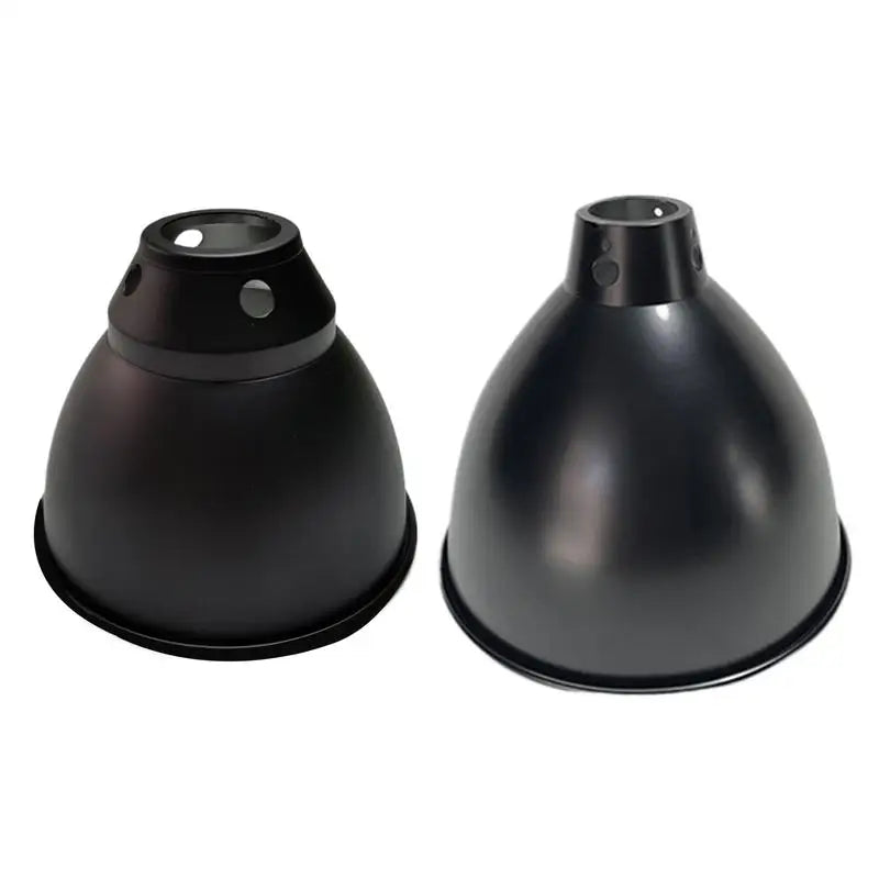 Deep Dome Reptile Heat Lamp Fixture UVB Basking Light Reflector Dome Lampshade Terrarium Lighting System with Optical Reflection