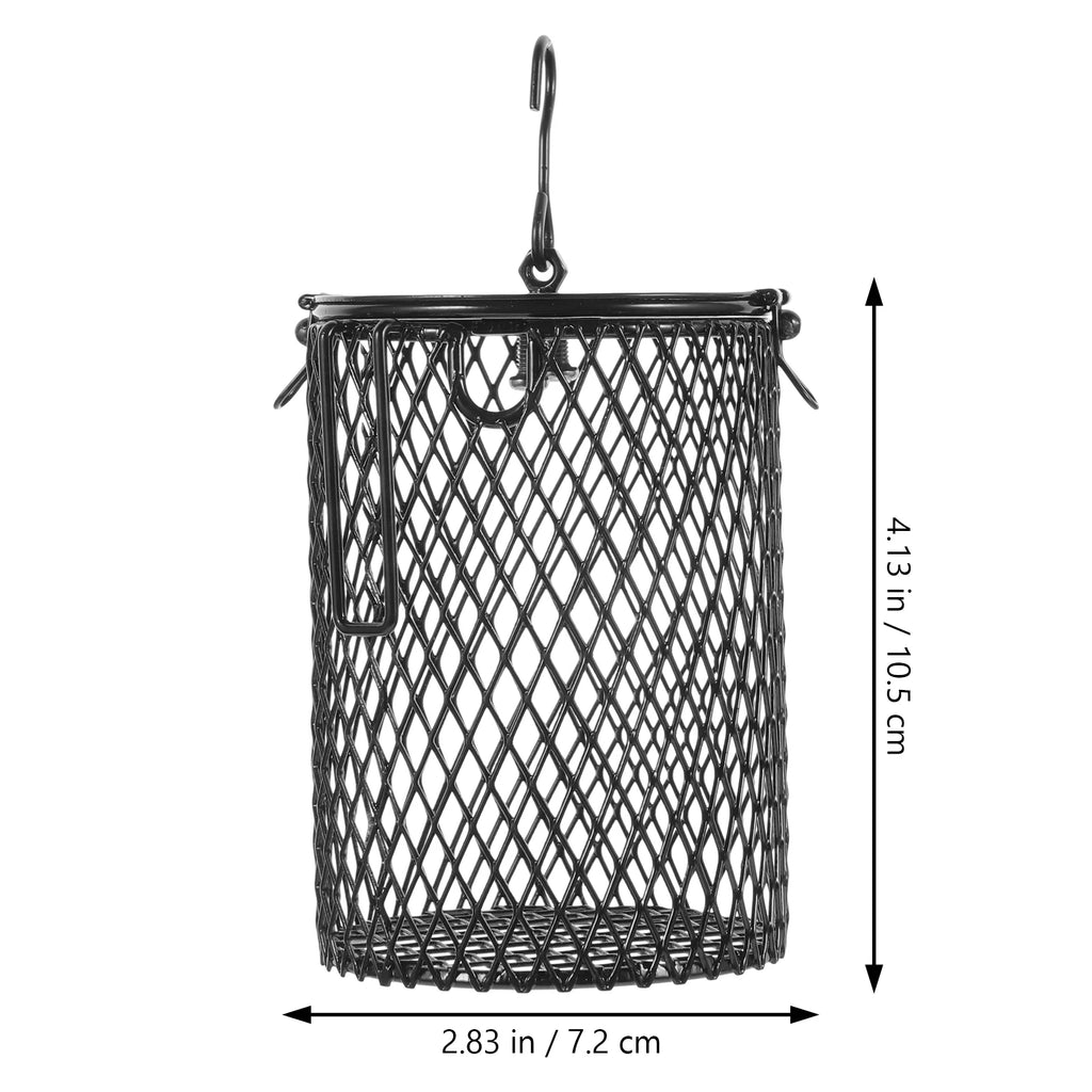 Heater Lamp Grille Heating Enclosure Terrarium Cage Lampshade Reptile Guard Ceramics Dome Lampshade Covers for Black Domes Cage