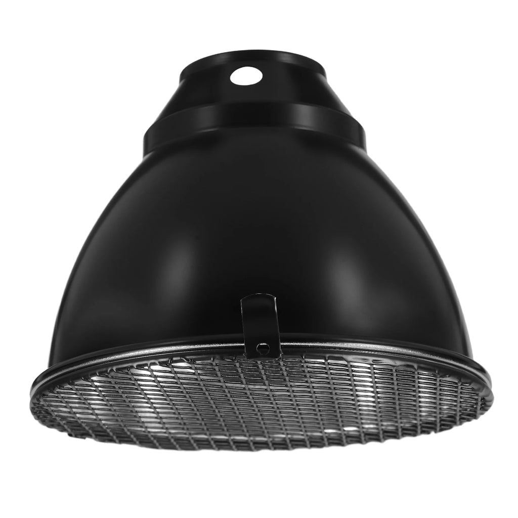 Heat Lamp Reflector Aluminum Dome Guard for Reptiles Turtle Lizard Snake Breeding Box Greenhouse Anti-scald Cover Protector