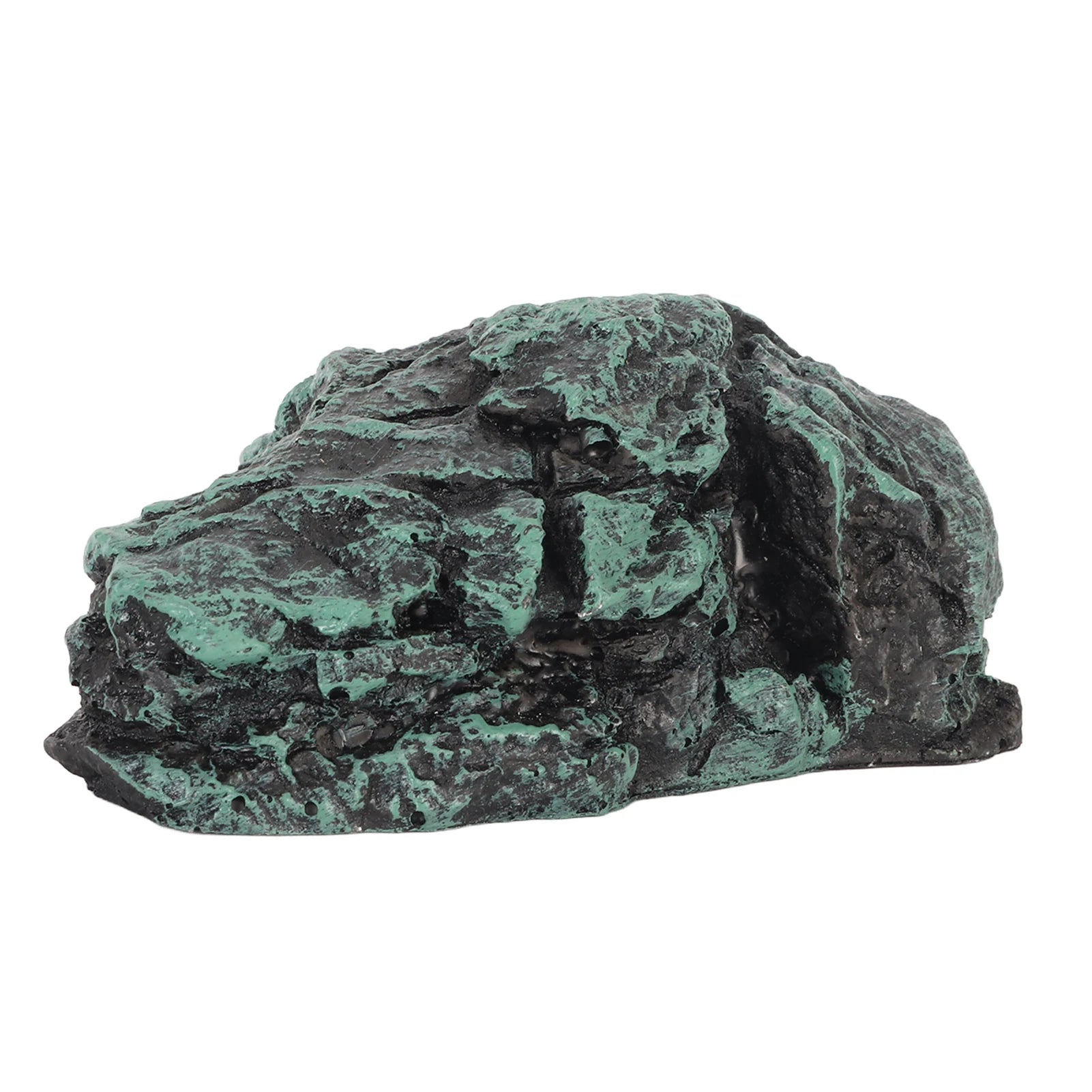 Reptile Rock Hide Cave Simulation Realistic Safe Comfortable Resin Rock Hideout for Terrarium Decoration