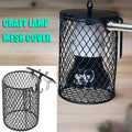 Heater Lamp Grille Heating Enclosure Terrarium Cage Lampshade Reptile Guard Ceramics Dome Lampshade Covers for Black Domes Cage